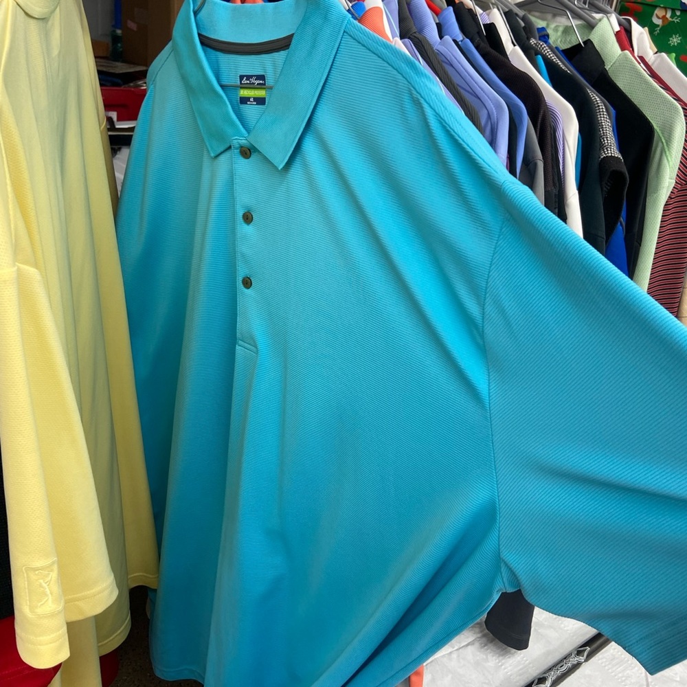 Hogan Aqua Blue Polo Shirt